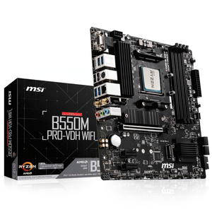 AMD Ryzen 7 5700X Eight Core 4.6GHz, MSI B550M PRO-VDH WIFI Motherboard CPU Bundle