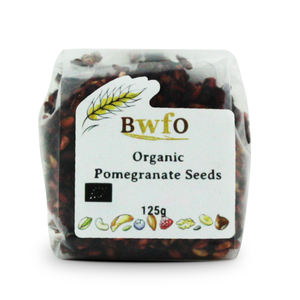 Organic Pomegranate Seeds 125g