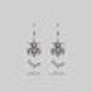 SERENA. Sunflower Hoop Earrings - Silver - Silver / Pair