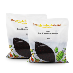 Organic Broccoli Seeds Raw for Sprouting 1kg