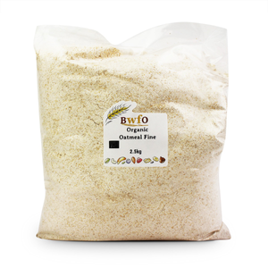 Organic Oatmeal Fine 2.5kg