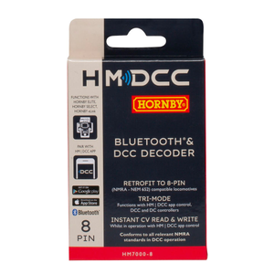Hornby R7335 HM7000-8: Bluetooth & DCC Decoder (8-pin)
