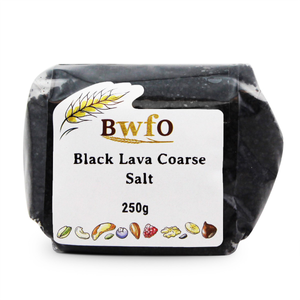 Black Lava Coarse Salt 250g