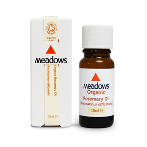 Organic Rosemary Essential Oil (Meadows Aroma) 10ml