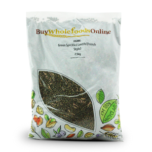 Organic Green Speckled Lentils (French Style) 2.5kg