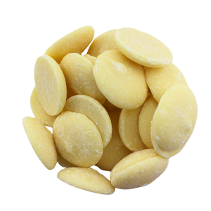 Organic Belgian White Chocolate Couverture Drops 250g