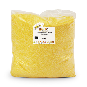 Organic Polenta Coarse [Yellow Cornmeal] 2.5kg