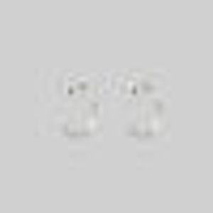 Ball Huggie Hoop Earrings - Silver - Silver / Pair