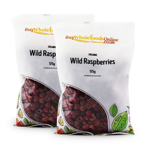 Organic Wild Raspberries 250g