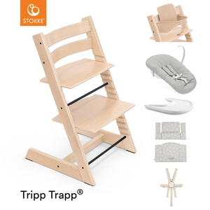 Stokke® Tripp Trapp® Complete Bundle - Beech Natural
