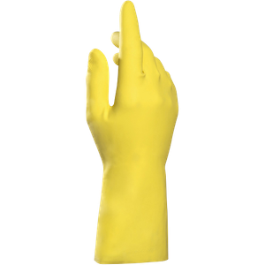 Mapa Professional Vital 124 Cleaning Gloves Latex Yellow Size 7 1 Pair