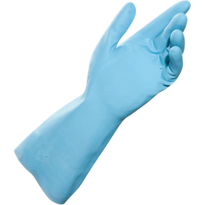 Mapa Professional Vital 117 Cleaning Gloves Latex Blue Size 7 1 Pair