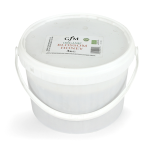 Organic Clear Blossom Honey (GFM) 3kg 
