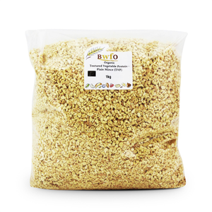 Organic Textured Vegetable Protein - Plain Mince (TVP) 1kg