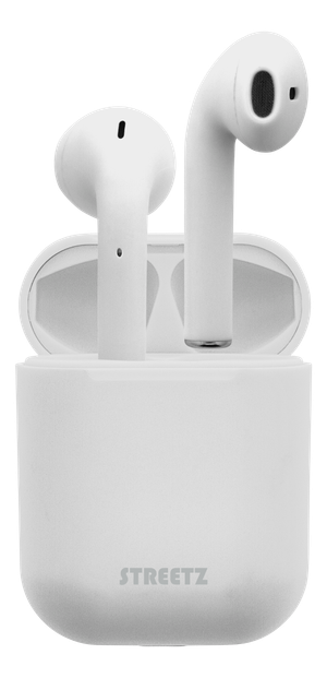 Streetz TWS004, In-Ear True Wireless Earbuds, White