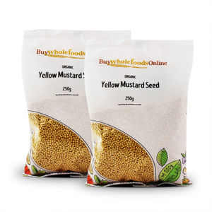 Organic Mustard Seed Yellow 500g