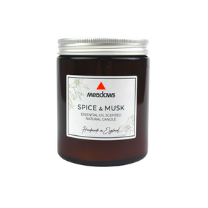 Spice & Musk Essential Oil Natural Candle