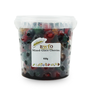 Glace Cherry Medley (Four Colours) 900g