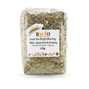 Loose Tea: Bright Morning - Mate, Spearmint & Ginseng 125g