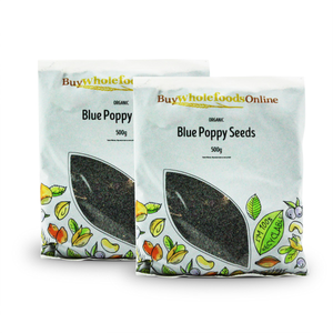 Organic Poppy Seeds - Blue 250g