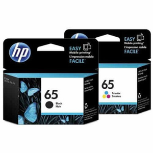 HP 65 Black and Colour Ink Cartridge Combo Pack