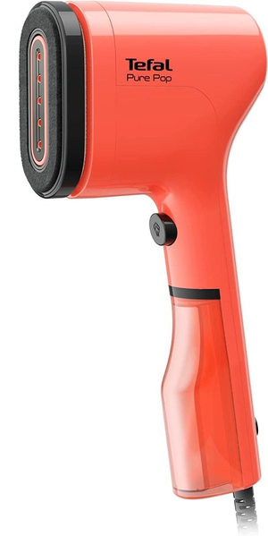 Tefal DT2022 Handheld Garment Steamer Pure Pop Compact 70ML Water Tank Coral Red
