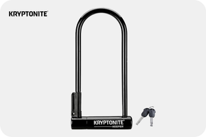 Kryptonite Keeper U-Lock - 4" x 10" - Rating 5/10