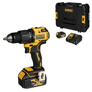 DeWALT DCD709M2T-GB 18V Brushless Combi Drill with 2 x 4.0Ah Batteries