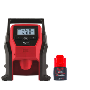 Milwaukee M12BI M12 Li-ion Cordless Sub Compact Inflator With 1 x 2.0Ah Battery
