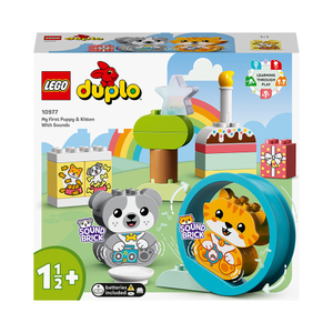 LEGO DUPLO My First Puppy & Kitten With Sounds (10977)