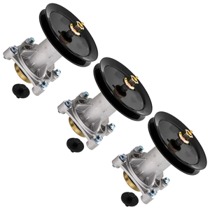 Deck Spindle Set For Husqvarna Poulan Pro Statesman 187292 532187292 587125401 587820301 539112057 | 3-PACK