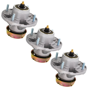 Deck Spindle Set For John Deere AM144377 AM135349 AM131680 AM124498 AM131884 AM127747 AM127432 | 3-PACK