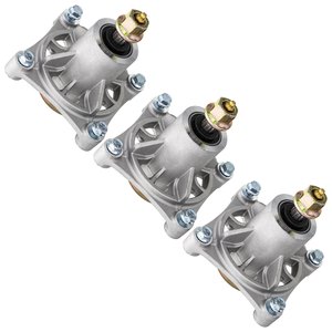 Mower Deck Spindle Set For Husqvarna Poulan Pro Statesman 174356 532174356 587125201 174358 | 3-PACK