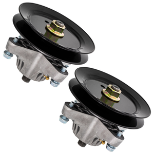 Deck Spindle Set For Yard-Machines White Outdoor Troy-Bilt 618-0565 618-0574 918-0574C | 2-PACK