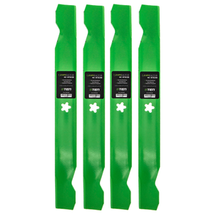 LawnRAZOR Notched High Lift Blade For AYP Poulan Pro Husqvarna 134149 138971 127843 138498 532138971 | 4-PACK