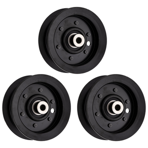 Flat Idler Pulley Set For Toro Exmark Spartan 106-2175 132-9420 | 3-PACK