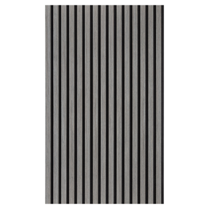 21mm Acoustic Black Felt Wall Panel Grey 240x60cm