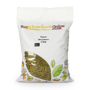 Organic Mung Beans 25kg Bulk