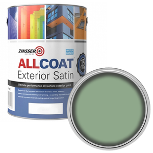 Zinsser AllCoat Anthracite Grey Exterior Satin (Water Based)