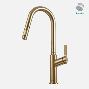 Clearwater Karuma Single Lever Pullout Tap Brass