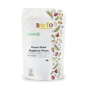 Freeze Dried Raspberry Pieces 26g