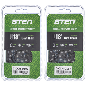 Chainsaw Chain 18 Inch .050 3/8 64DL For Makita Tanaka Skil 72LPX064G 72LPX64CQ H4664 33RS364E | 2-PACK