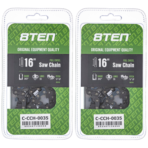 Chainsaw Chain 16 Inch .043 3/8 LP 55DL For Stihl Homelite 90PX055G 36100050055 61PMM355E H3855 | 2-PACK