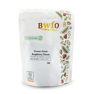 Freeze Dried Raspberry Pieces 100g