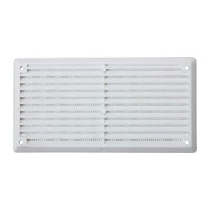 Securit White Plastic Vent Louvre 6" x 3"