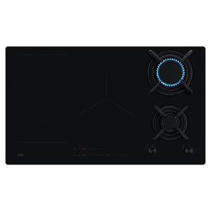 949751006 88cm Mixed Fuel Induction And Gas Hob###
