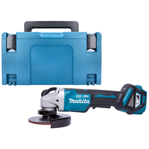 Makita DGA517Z 18V LXT 125mm Cordless Brushless Paddle Switch Angle Grinder With Case