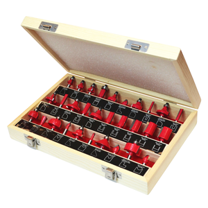Faithfull FAIRBS30 1/4" TCT Router Bit Set 30 Piece