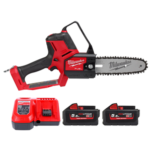 Milwaukee M18FHS20-552X KIT 18V FUEL Cordless Hatchet Pruning Saw With 2 x 5.5Ah Batteries & Charger