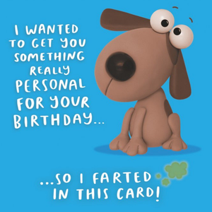 Moonpig I Farted On This Card Birthday Card
